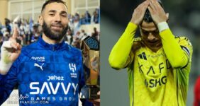 کنایه کریم بنزما به رونالدو درمورد انتقال به الهلال