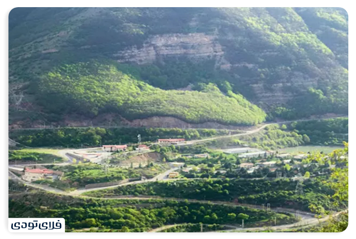 آبشار هریجان مسیر دسترسی به آبشار هریجان چالوس