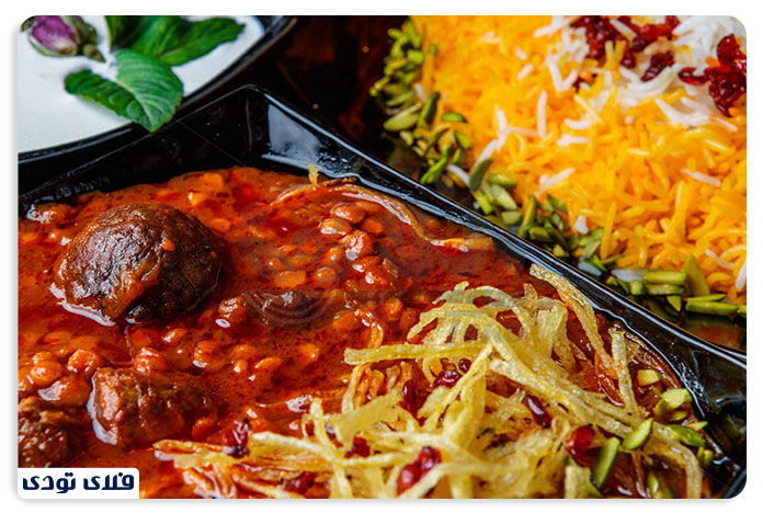 غذاهای سنتی مشهد قیمه مشهدی