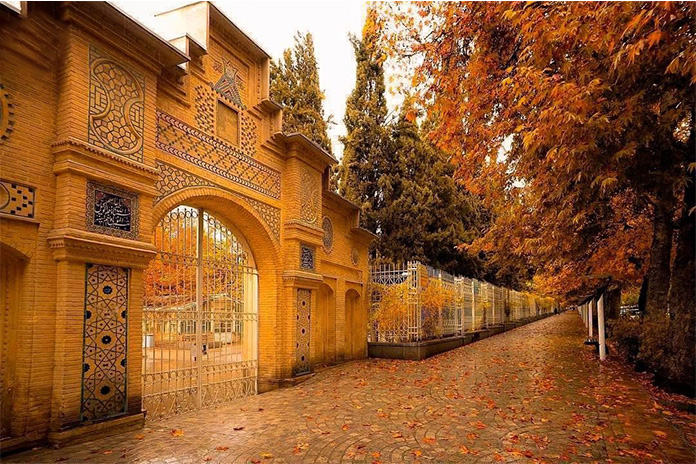 شیراز در فصل پاییز