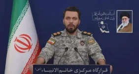 انهدام چند موشک کروز در آسمان تهران توسط سپاه پاسداران