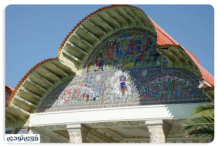 باغ ارم شیراز عمارت باغ ارم