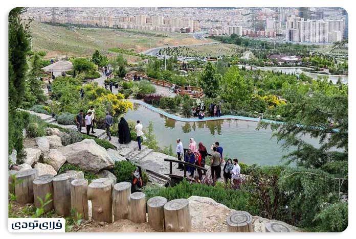 بام لند تهران جاذبه های دیدنی اطراف بام لند