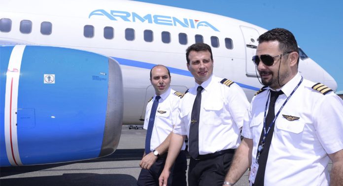 armenia بخشنامه های هواپیمایی آرمنیا