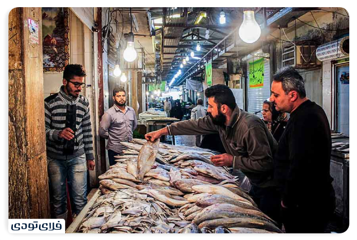 بندر دیلم کجاست؟ بازارچه ساحلی دیلم