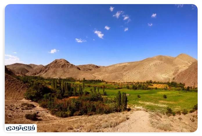 جاهای دیدنی فیروزکوه روستای هرانده از زیباترین جاهای دیدنی فیروزکوه