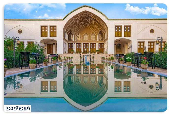 بهترین هتل های کاشان اقامتگاه سنتی سرای کاسیان کاشان