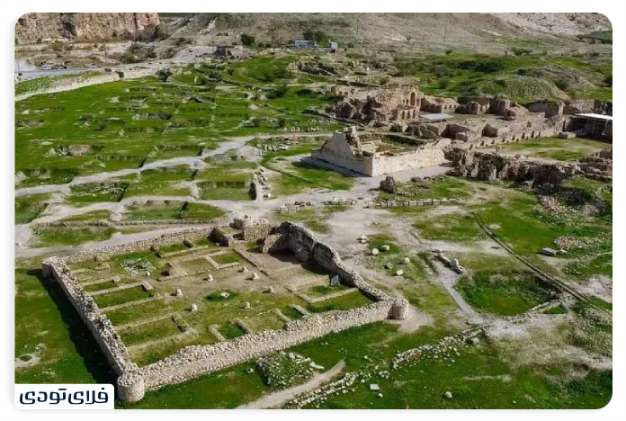 شهر باستانی بیشاپور کجاست؟