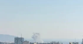 تصاویری از خسارت حمله هوایی به کاخ سعدآباد