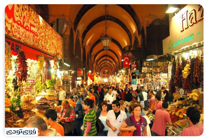 جاهای دیدنی آنکارا بازار محمود پاشا