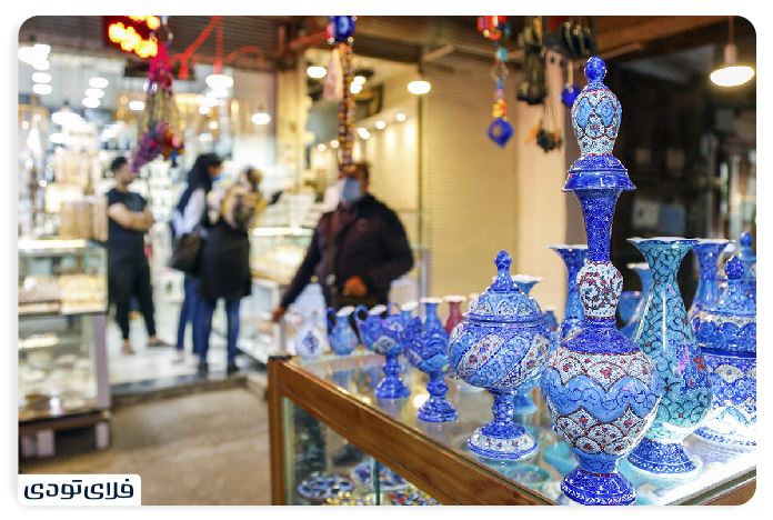جاهای دیدنی اصفهان بازار اصفهان از جاهای دیدنی اصفهان