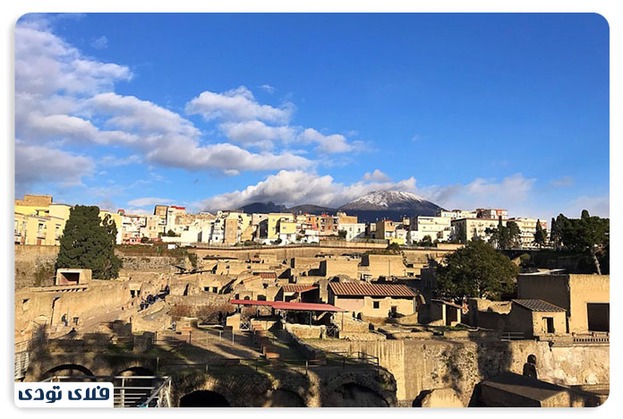 جاهای دیدنی ایتالیا بقایای هرکولانیوم