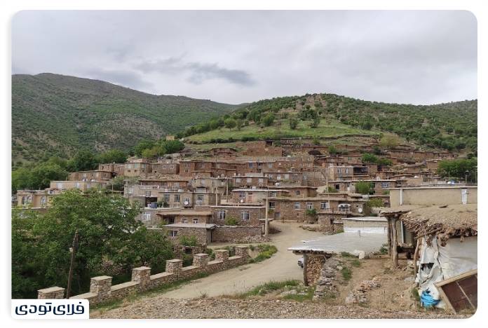 روستای نژو از جاهای دیدنی بانه