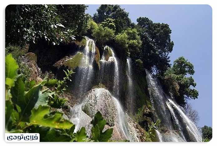 آبشار تنگ تاهران بهترین جای دیدنی بم