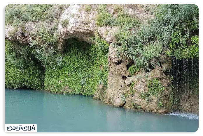 جاهای دیدنی سمیرم آبشار بی بی سیدان سمیرم