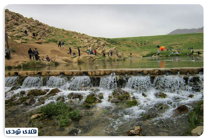 جاهای دیدنی شهرکرد چشمه دیمه گوارترین آب ایران