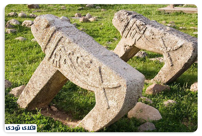 جاهای دیدنی شهرکرد شیر سنگی یا برد شیر نماد ایل بختیاری