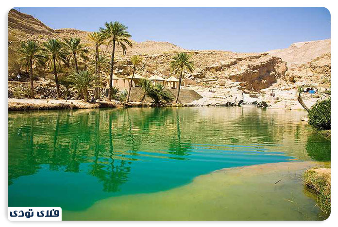 جاهای دیدنی مسقط وادی بنی خالد در مسقط