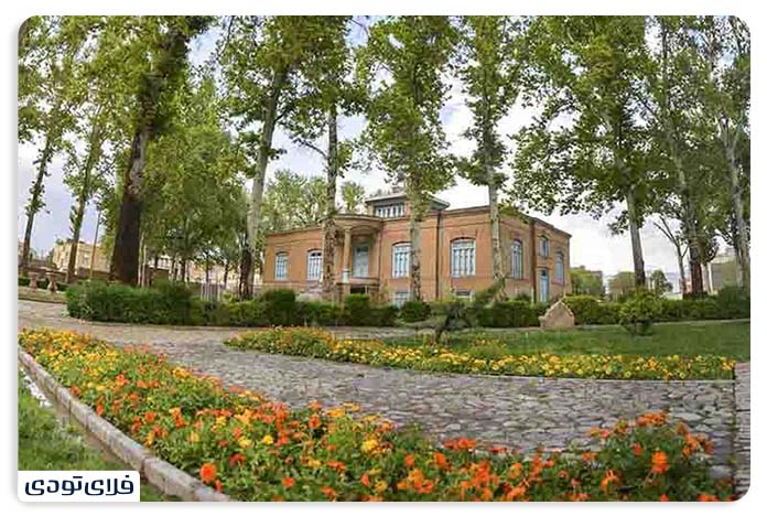 جاهای دیدنی نیشابور باغ و عمارت امین الاسلامی از جاذبه های نیشابور