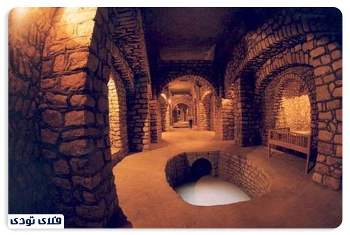 جاهای دیدنی هرمزگان شهر زیر زمینی کیش