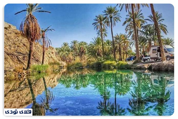 جاهای دیدنی هرمزگان چشمه سبزپوشان هرمزگان
