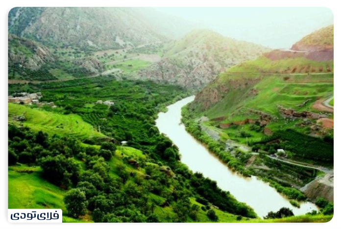 جاهای دیدنی کردستان رود سیروان | طولانی ترین رود کردستان