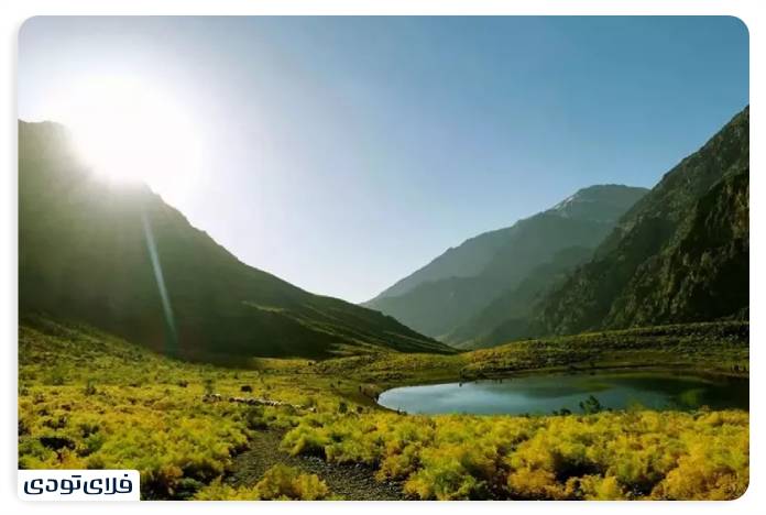 دریاچه کوه گل از جاهای دیدنی کهگیلویه و بویراحمد