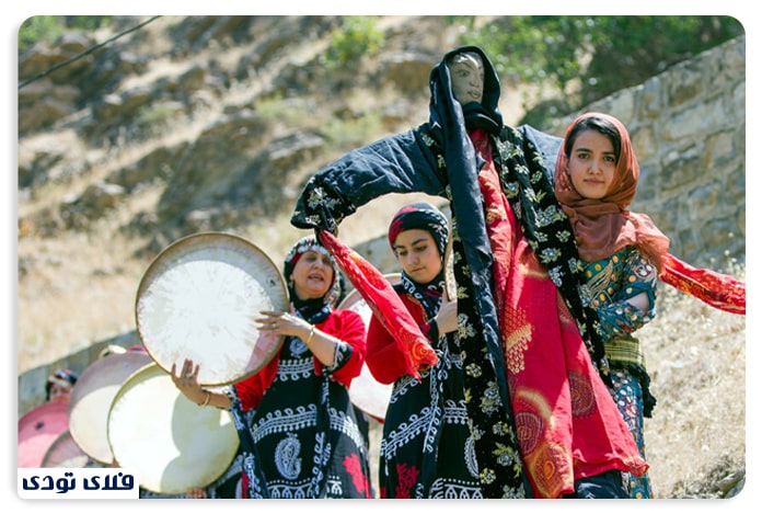 جشن چله تابستان جشن چله تابستان در کرمانشاه