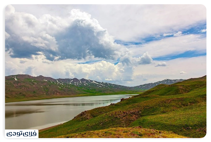 مسیر دسترسی به دریاچه نئور اردبیل