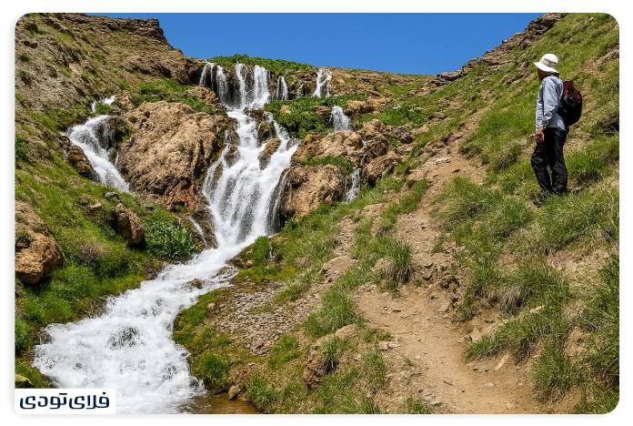 آبشار سفیدآب لار