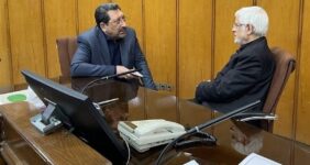 دیدار عارف و اتابک با محور تأمین کالا‌های اساسی و استمرار تولید