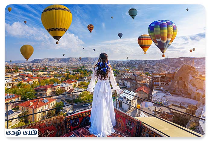 فاصله بین استانبول و کاپادوکیا