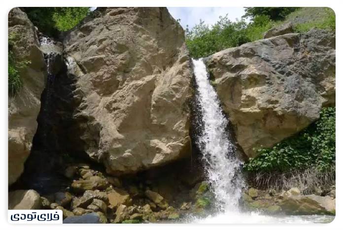 سفر به ماسوله آبشار کوشم در ماسوله