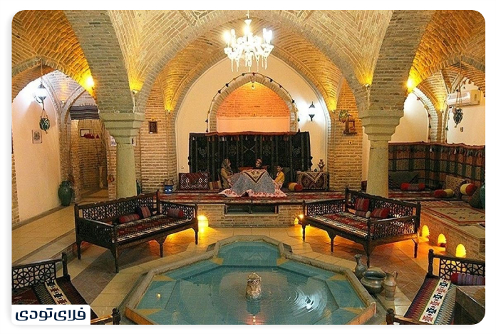 سفر به همدان حمام قلعه همدان