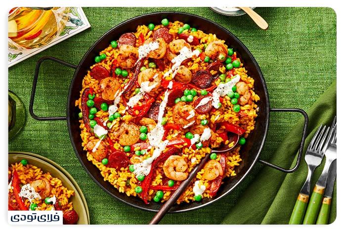 سفر به کوبا پائلا (Paella) یکی دیگر از غذاهای محلی کوبا