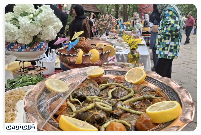 غذاهای روستای برغان
