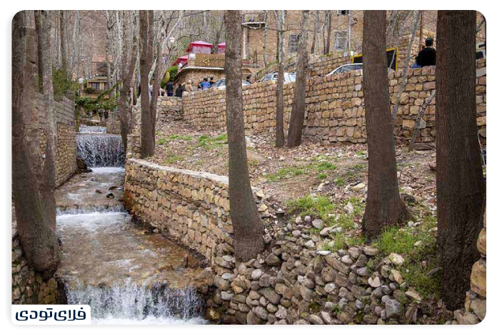 روستای قلات شیراز در تابستان