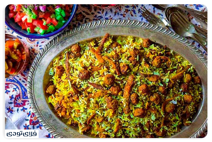 غذاهای محلی قلات شیراز