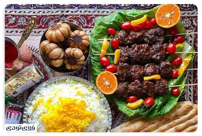 غذاهای محلی روستای لاویج