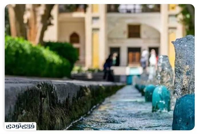 باغ فین کاشان فوارههای باغ فین کاشان