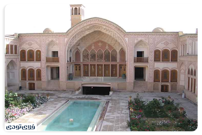 سفر به کاشان خانه تاریخی تاج
