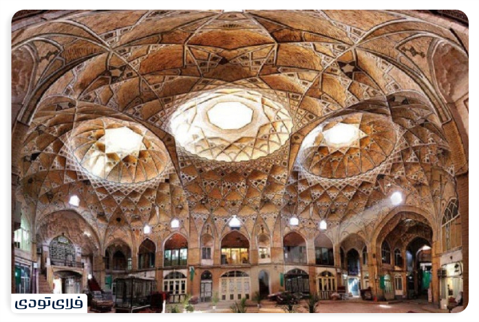 سفر به کاشان بازار سنتی کاشان