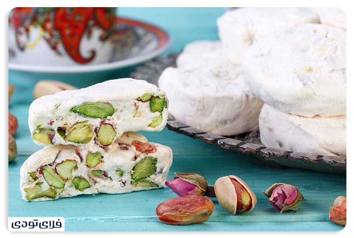 سوغات اصفهان گز اصفهان از سوغاتی های اصفهان