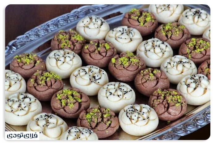 سوغات اصفهان شیرینی کُرکی اصفهان