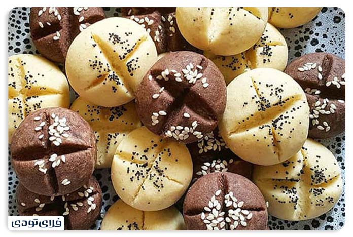 سوغات قزوین نان قندی قزوین