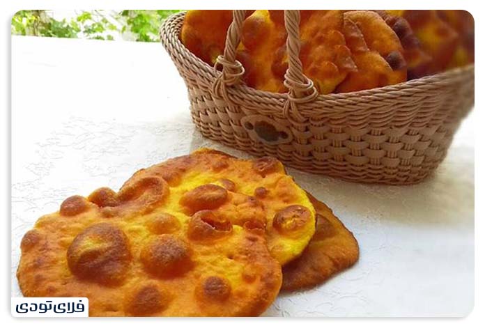 سوغات قزوین نان اَگِردَک در قزوین