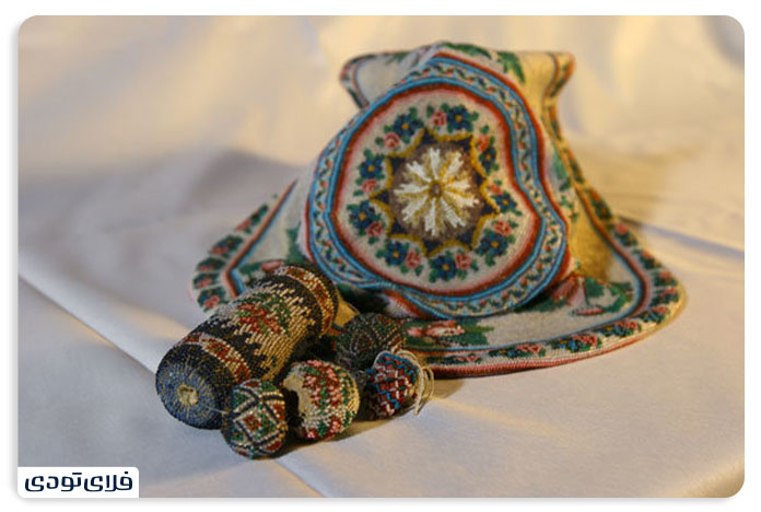 سوغات قزوین محصولات نم نم دوزی اشیا