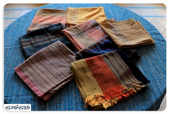 سوغات کاشان محصولات شعربافی در کاشان