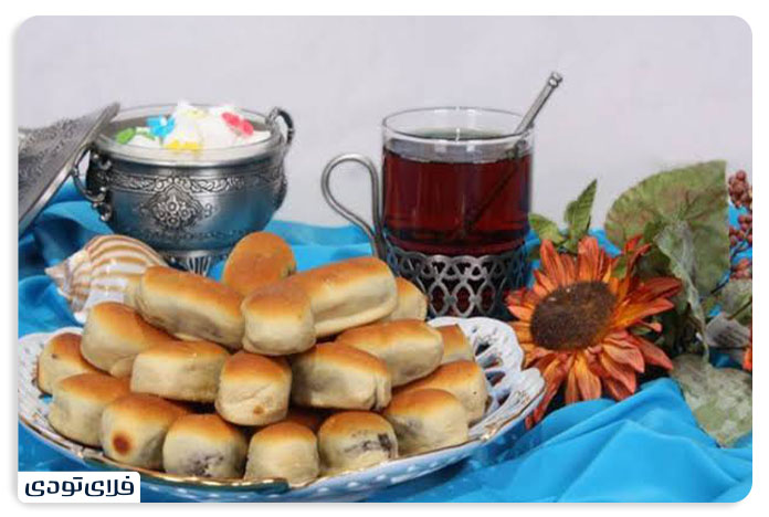سوغات کرمانشاه نان خرمایی کرمانشاه