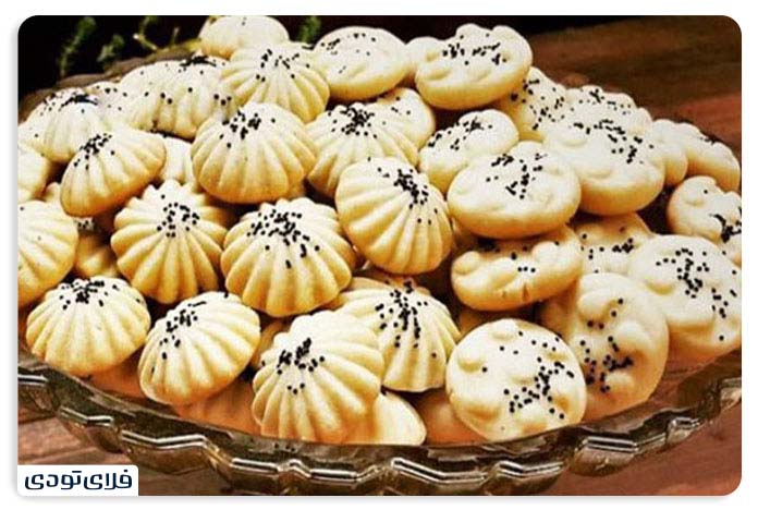 سوغات یزد نان برنجی یزد
